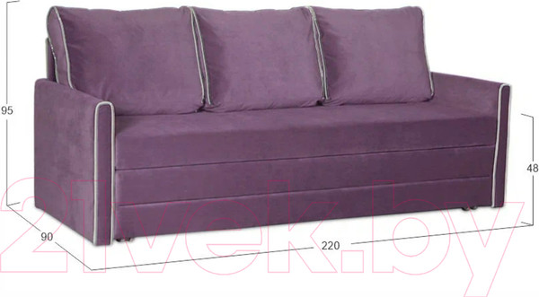 Изображение товара Диван Асмана Новинка дельфин (Oskar Lily)