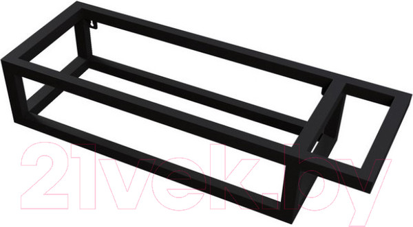 Изображение товара Консоль для ванной Grossman Метрис 105002 (правый, черный)