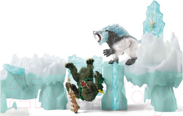 Изображение товара Набор фигурок коллекционных Schleich Нападение на ледяную крепость / 42497
