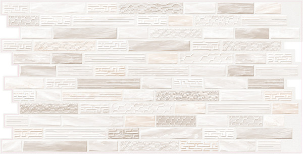 Изображение товара Панель ПВХ Grace Листовая плитка Калипсо (960х480х0.35мм)