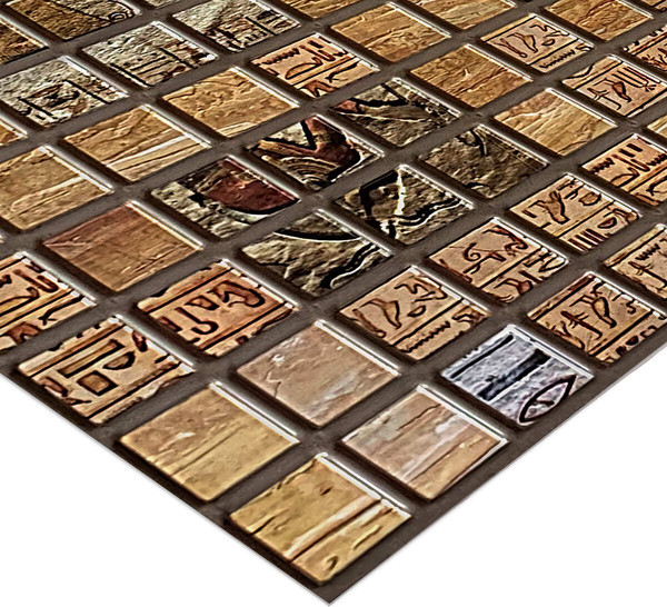 Изображение товара Панель ПВХ Grace Самоклеящаяся Мозаика Александрия (480x480)