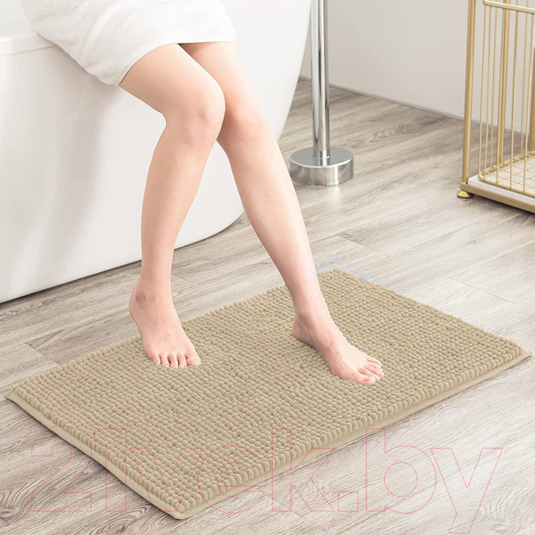 Изображение товара Коврик для ванной Arya Softy / 8680943223739 (50x70, бежевый)