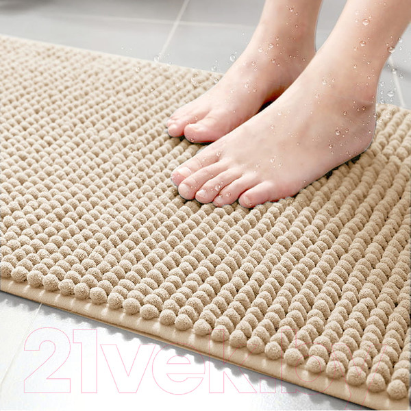 Изображение товара Коврик для ванной Arya Softy / 8680943223739 (50x70, бежевый)