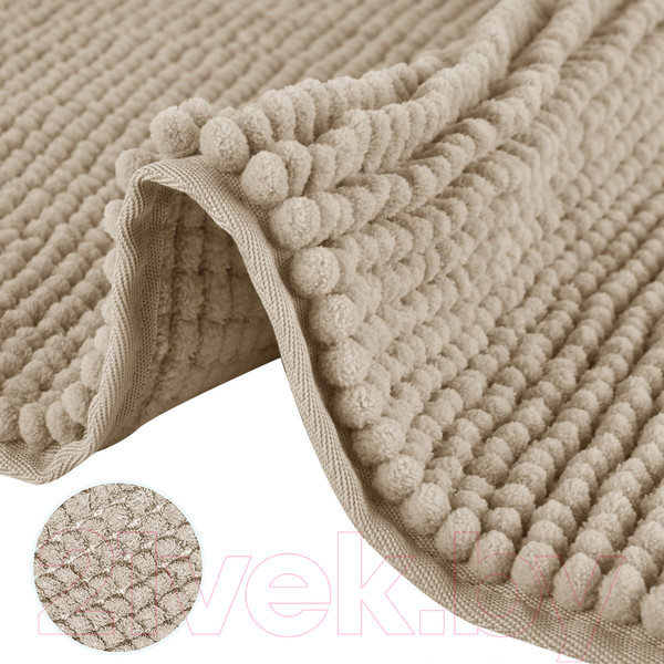 Изображение товара Коврик для ванной Arya Softy / 8680943223739 (50x70, бежевый)