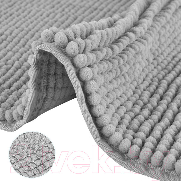 Изображение товара Коврик для ванной Arya Softy / 8680943223753 (50x70, серый)