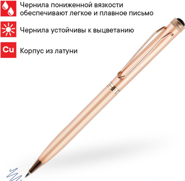 Изображение товара Ручка шариковая Luxor Anvi / 21006 (синий)