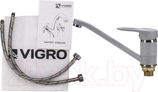 Изображение товара Смеситель Vigro VG904 (серый)