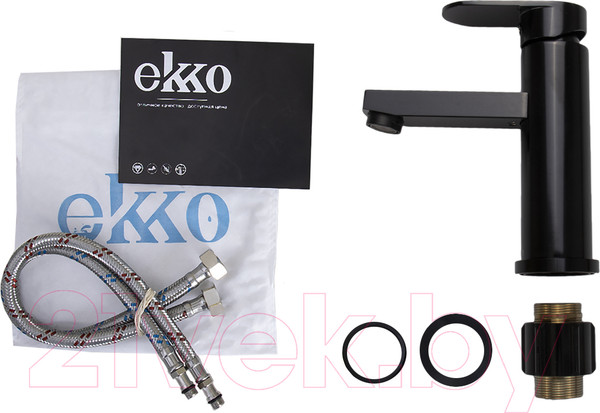 Изображение товара Смеситель Ekko E1081-8 (черный)