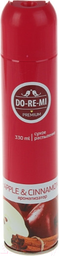 Изображение товара Освежитель воздуха DoReMi Премиум Яблоко и корица (330мл)