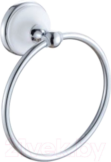 Изображение товара Кольцо для полотенца Ekko E3804 (хром/белый)