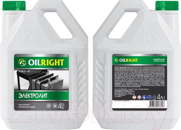 Изображение товара Электролит Oil Right 5522 (4л)