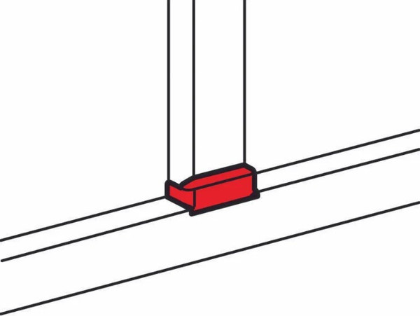Изображение товара Угол плоский для кабель-канала Legrand 010735