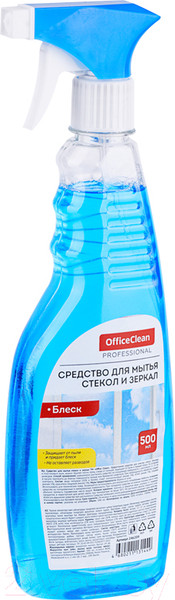 Изображение товара Средство для мытья стекол OfficeClean Блеск  (500мл)