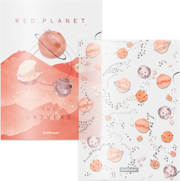 Изображение товара Набор папок Erich Krause Martian Girl / 55103 (4шт, ассорти)