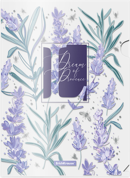 Изображение товара Набор папок Erich Krause Lavender / 55106 (4шт, ассорти)