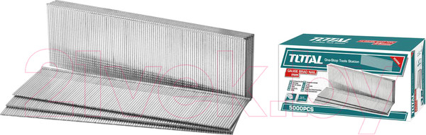 Изображение товара Гвозди для пистолета TOTAL Финишный 1.25x1.0x40 GA18 / TAC918401 (5000шт)