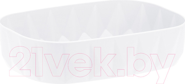 Изображение товара Мыльница Idea Призма М2243 (белый)