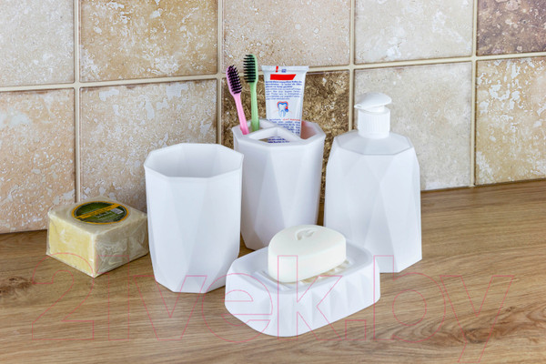 Изображение товара Мыльница Idea Призма М2243 (белый)