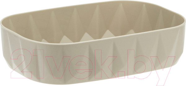 Изображение товара Мыльница Idea Призма М2243 (латте)