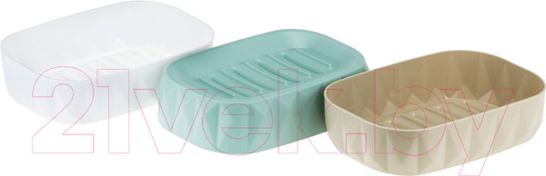 Изображение товара Мыльница Idea Призма М2243 (белый)