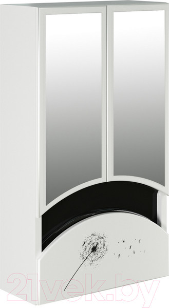 Изображение товара Шкаф с зеркалом для ванной Mixline Радуга 46 528041 (одуванчик)