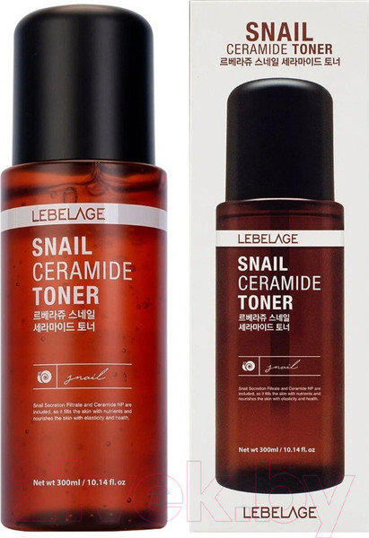 Изображение товара Тонер для лица Lebelage Snail Ceramide (300мл)