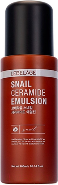 Изображение товара Эмульсия для лица Lebelage Snail Ceramide (300мл)