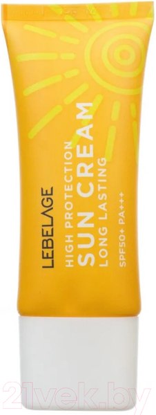 Изображение товара Крем солнцезащитный Lebelage High Protection Long Lasting Sun SPF50+ PA+++ Для лица и тела (30мл)