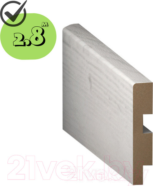 Изображение товара Плинтус WellMaker МДФ НМ-1780 80x16 (2.8м, дижон 4)