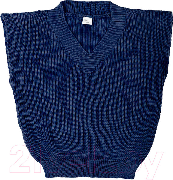 Изображение товара Жилет детский Amarobaby Knit / AB-OD21-KNIT10/20-146 (синий, р. 146)