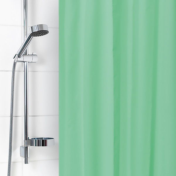 Изображение товара Шторка-занавеска для ванны Вилина 6671 (180x180, зеленый)