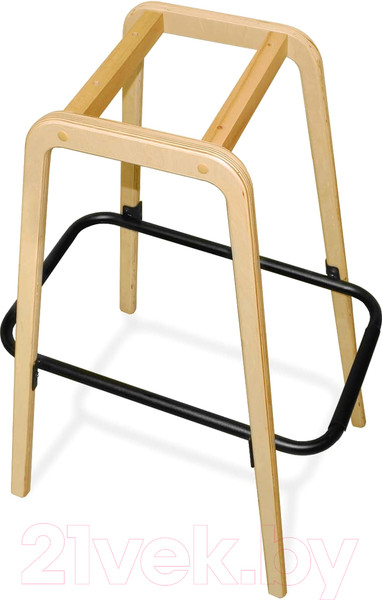 Изображение товара Каркас стула Sheffilton SHT-S94 / 191241 (прозрачный лак/черный муар)