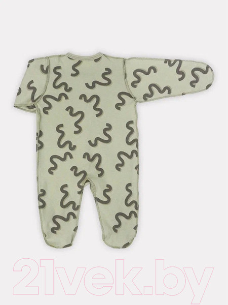 Изображение товара Комбинезон для малышей Rant Hugs And Kisses / HK_PG16-62 (Pattern Green, р.62)