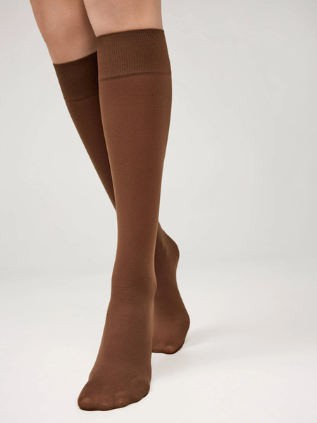 Изображение товара Гольфы Conte Microfibra 50 New конверт (р.36-39, mocca)