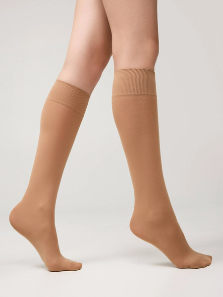 Изображение товара Гольфы Conte Microfibra 50 New конверт (р.36-39, natural)