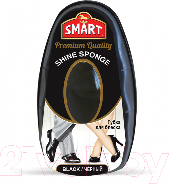 Изображение товара Губка для обуви Ozden Smart Premium Quality Для блеска (8мл, черный)