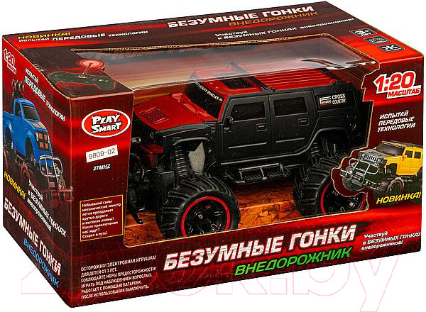 Изображение товара Радиоуправляемая игрушка Play Smart Безумные гонки / М80321