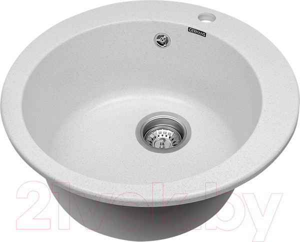 Изображение товара Мойка кухонная Gerhans A04 (белый)