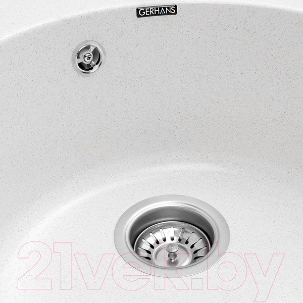 Изображение товара Мойка кухонная Gerhans A04 (белый)