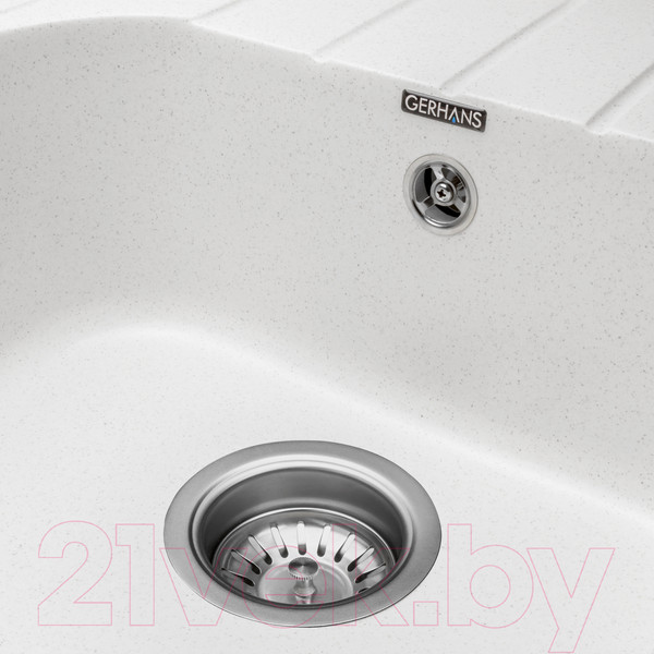 Изображение товара Мойка кухонная Gerhans B20 (белый)