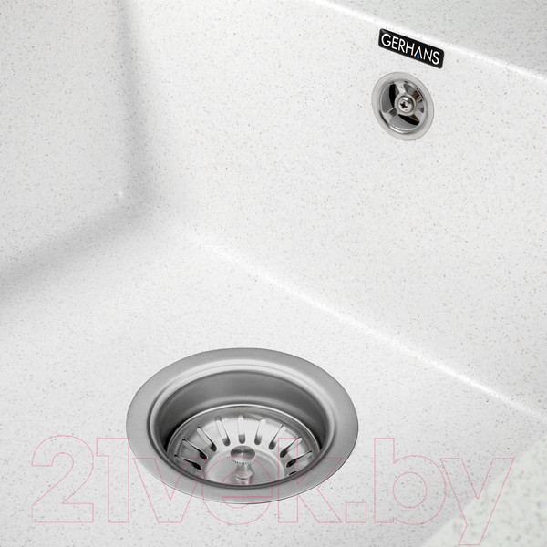 Изображение товара Мойка кухонная Gerhans B27 (белый)