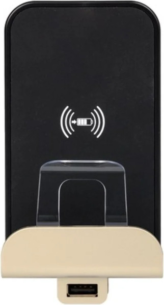 Изображение товара Зарядное устройство беспроводное Legrand Etika USB Type-A / 672337 (слоновая кость)
