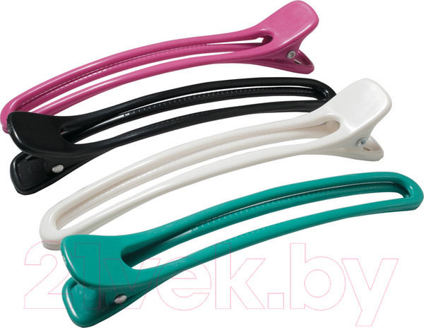 Изображение товара Набор зажимов для волос Dewal CL2410 (4шт)