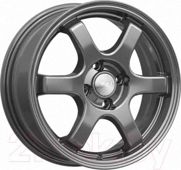 Изображение товара Литой диск SKAD Киото 15x6" 4x100мм DIA 67.1мм ET 45мм Графит