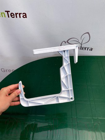Изображение товара Держатель для кашпо GreenTerra Для ящика балконного (белый)