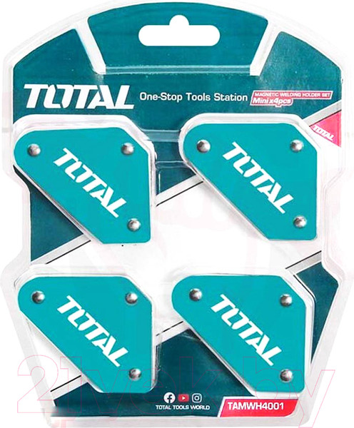 Изображение товара Набор магнитных фиксаторов TOTAL TAMWH4001 (4шт)