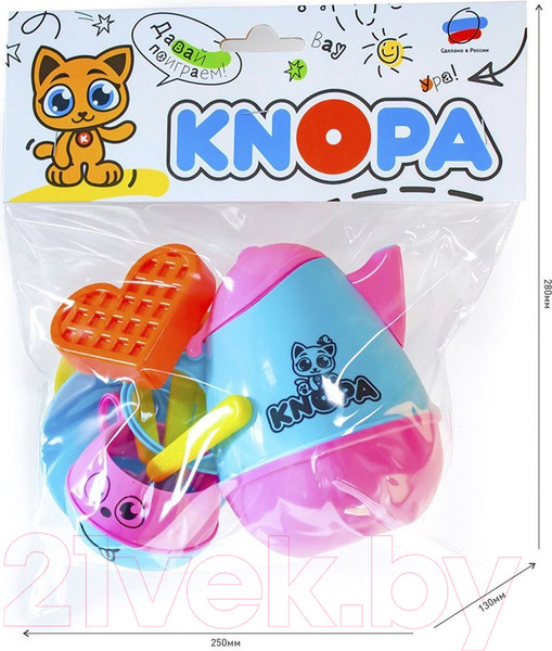 Изображение товара Набор игрушечной посуды Knopa Лакомка / 87086