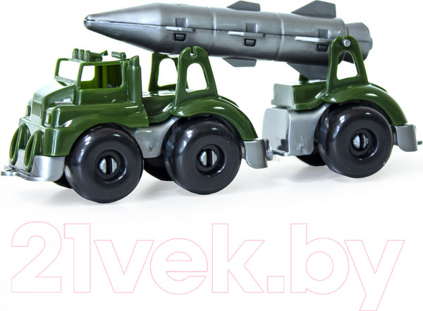 Изображение товара Ракетная установка игрушечная Knopa С прицепом Вжух на войнушке / 86249