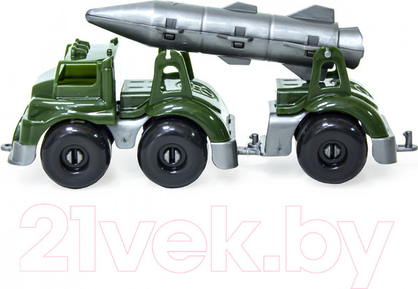 Изображение товара Ракетная установка игрушечная Knopa С прицепом Вжух на войнушке / 86249