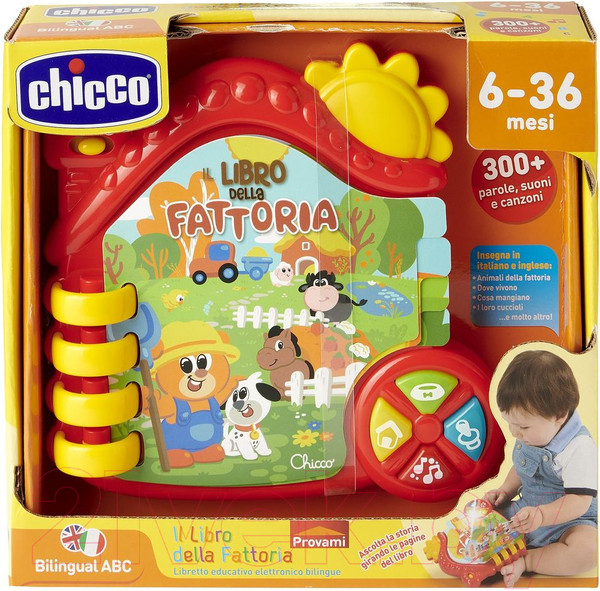 Изображение товара Развивающая игрушка Chicco Животные на ферме / 10514000180
